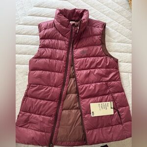 REI Mauve Down Vest
